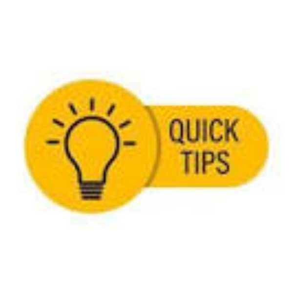 Quick Tips clipart