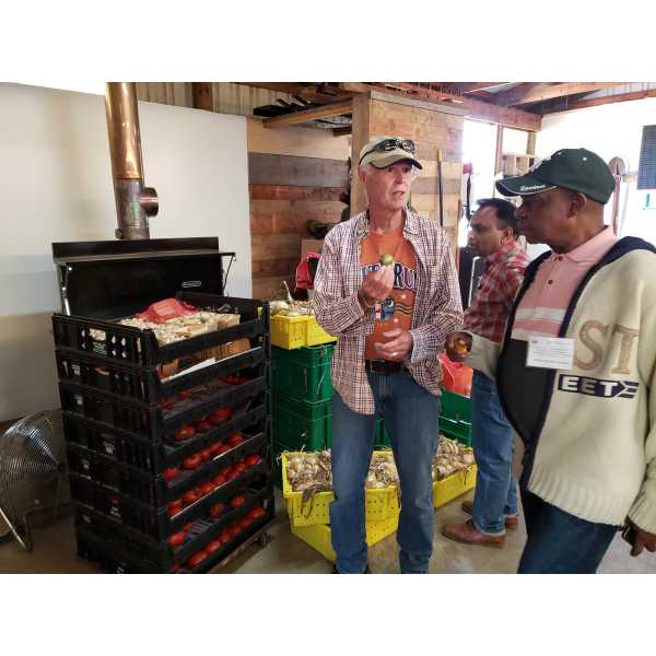 Learning about Post-Harvest Processing.