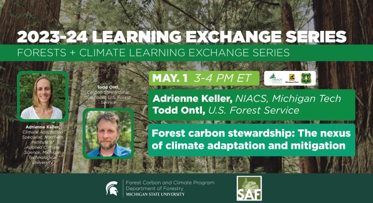 2023-24 Learning Exchange Series May webinar flyer. In this webinar, Adrienne Keller and Todd Ontl present 