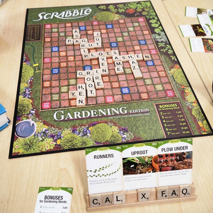 Garden Scrabble.