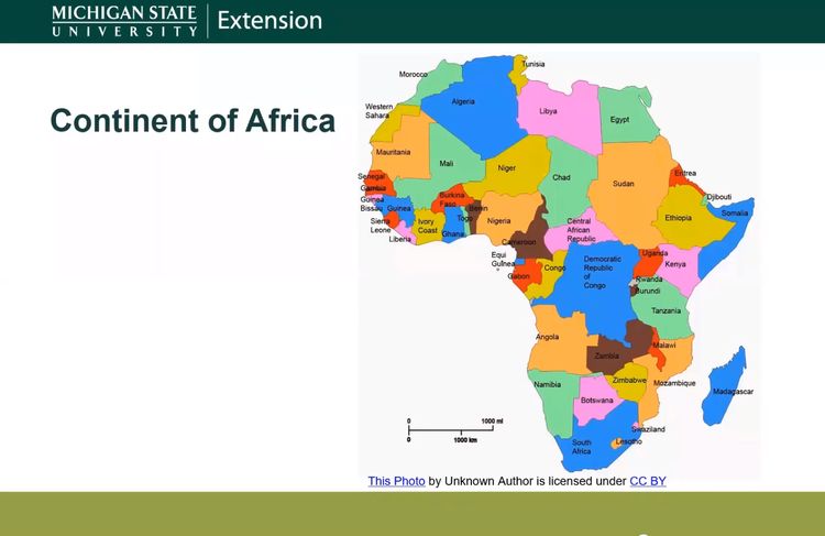 Continent of Africa